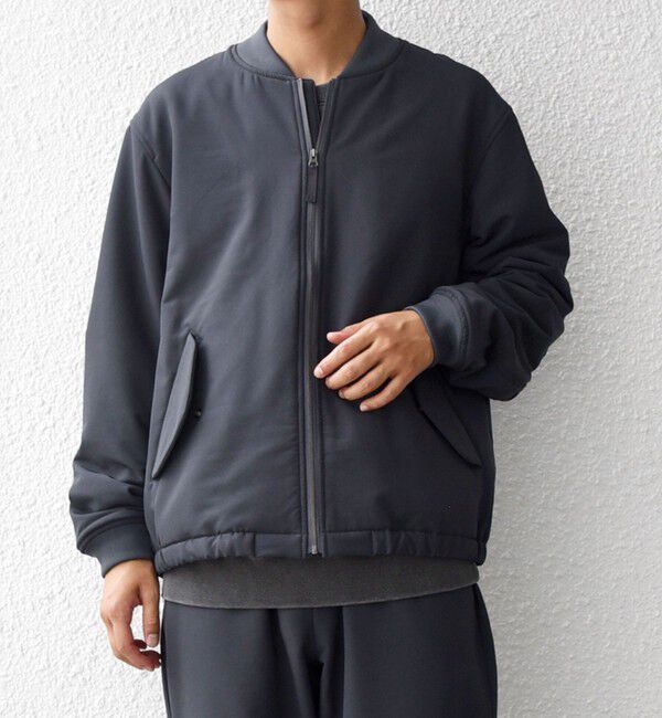 SHIPS any「SHIPS any:〈洗濯機可能〉ストレッチ 裏起毛 ウォーム アーバン ブルゾン (セットアップ対応)◇」|ブルゾン・スタジャン|