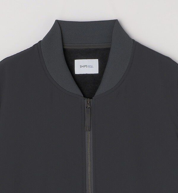 SHIPS any「SHIPS any:〈洗濯機可能〉ストレッチ 裏起毛 ウォーム アーバン ブルゾン (セットアップ対応)◇」|ブルゾン・スタジャン|