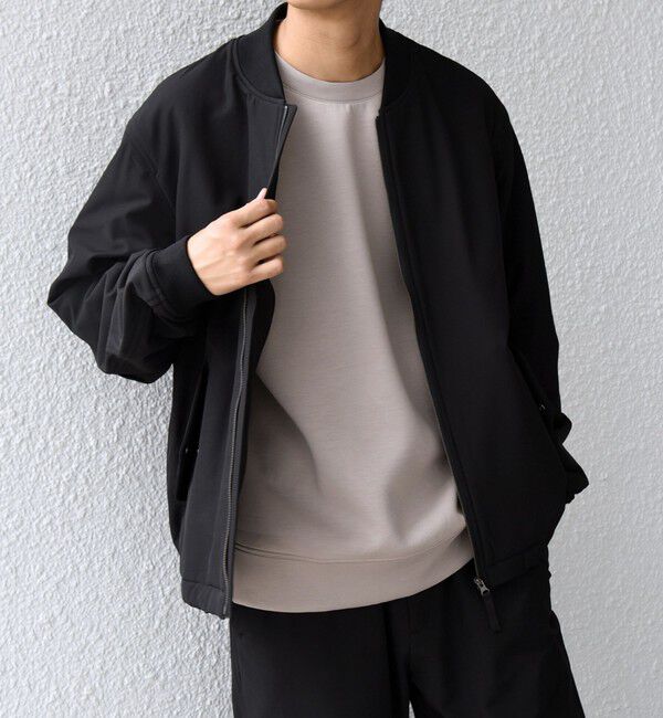 SHIPS any「SHIPS any:〈洗濯機可能〉ストレッチ 裏起毛 ウォーム アーバン ブルゾン (セットアップ対応)◇」|ブルゾン・スタジャン|