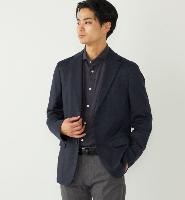 SHIPS Colors 「SHIPS Colors:コットン フランネル 小紋柄 プリント ワイドカラー シャツ」|シャツ・ブラウス|