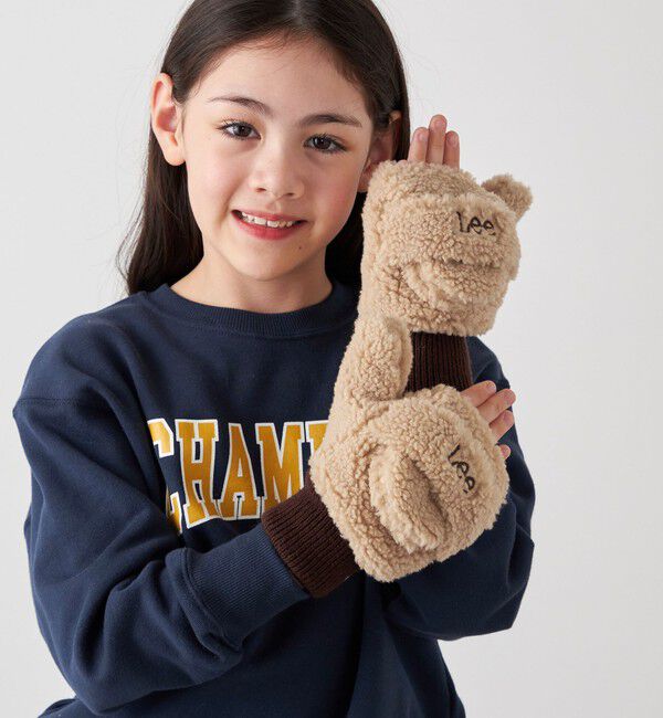 SHIPS any「Lee:  2WAY ボア ミトン グローブ <KIDS>」|手袋|