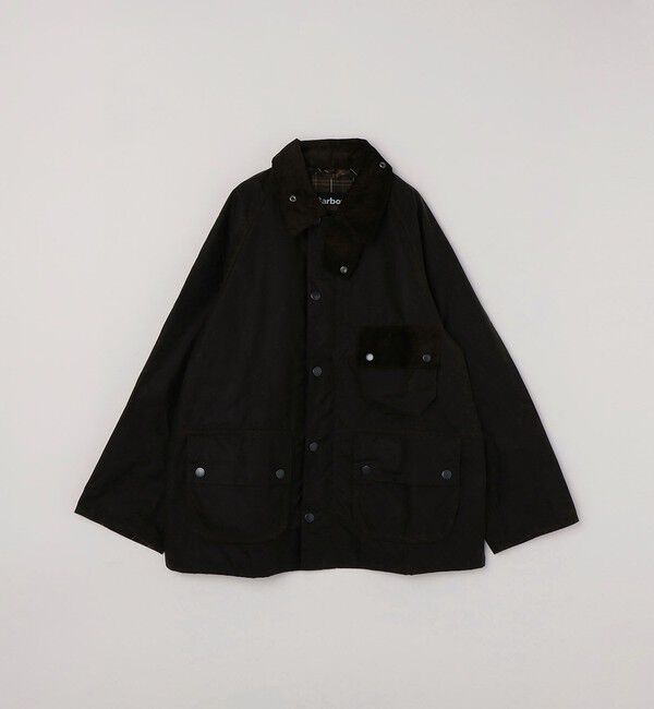SHIPS「Barbour: MODIFIED SOLWAY WAX JACKET」|ブルゾン・スタジャン|