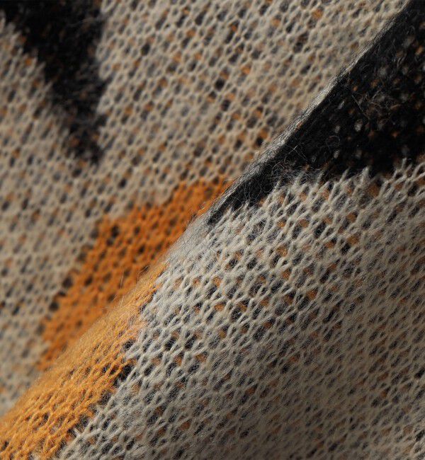 SHIPS「TOWNCRAFT: SHAGGY VINTAGE PATTERN V CARDIGAN」|カーディガン|