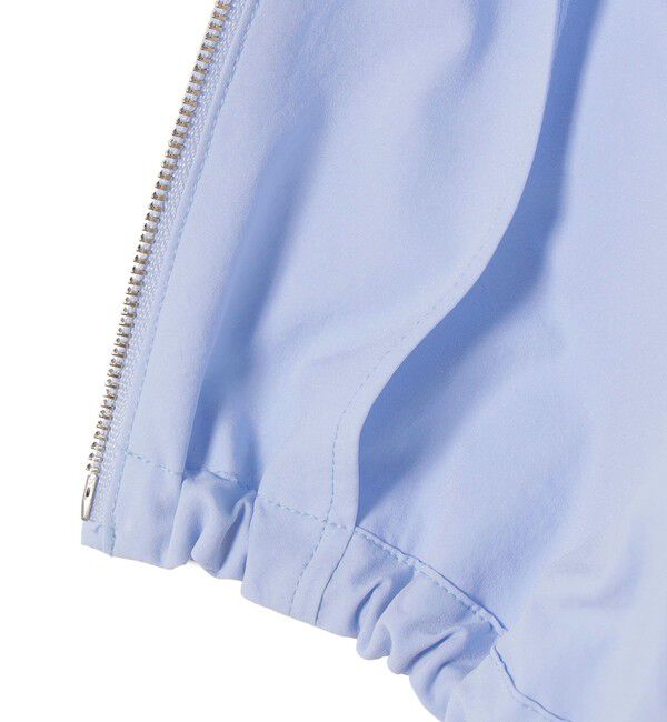 SHIPS for women「《予約》〈 接触冷感 / 撥水加工〉TEXBRID(R) タフタ ギャザー 羽織 ブルゾン」|ブルゾン・スタジャン|