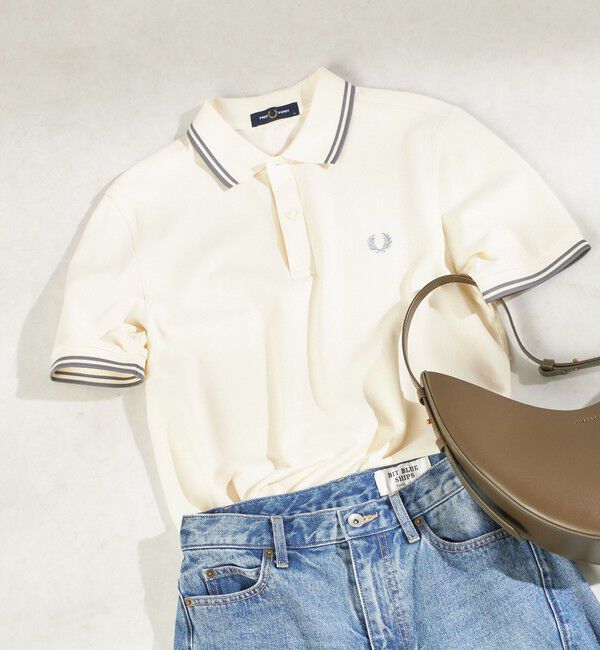 SHIPS for women「《予約》FRED PERRY:M3600 TWIN TIPPED POLO」|Tシャツ・カットソー|