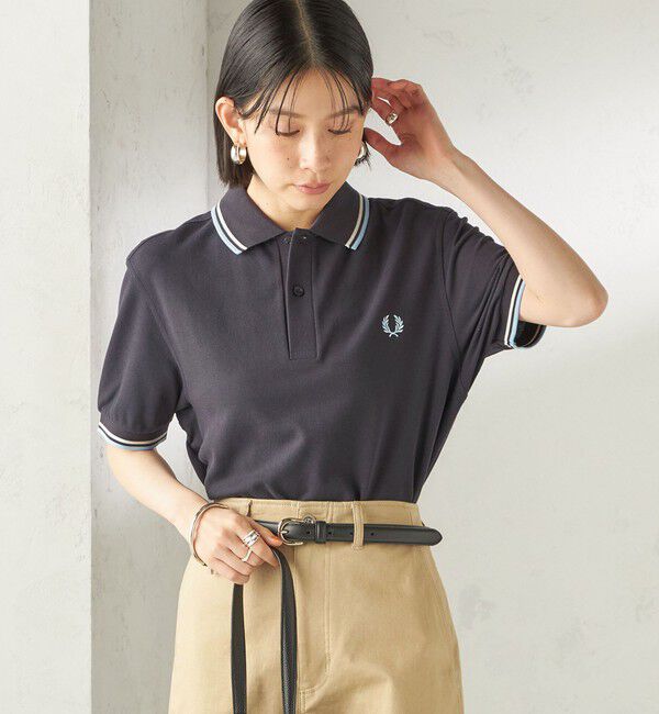 SHIPS for women「《予約》FRED PERRY:M3600 TWIN TIPPED POLO」|Tシャツ・カットソー|