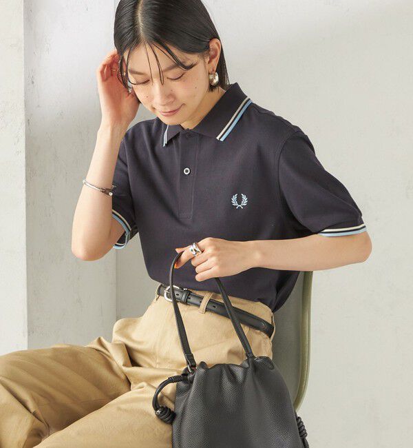 SHIPS for women「《予約》FRED PERRY:M3600 TWIN TIPPED POLO」|Tシャツ・カットソー|
