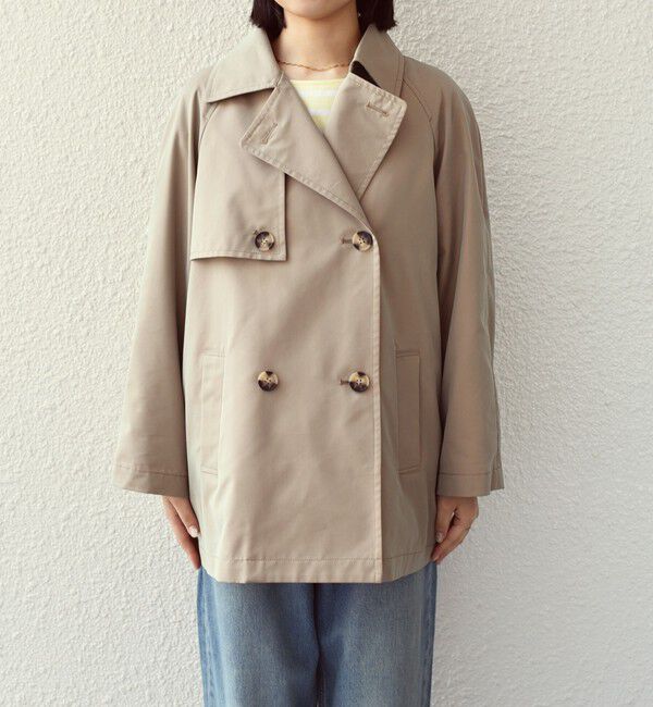 SHIPS Colors 「SHIPS Colors:キルティング ライナー ショート トレンチ◇」|トレンチコート|