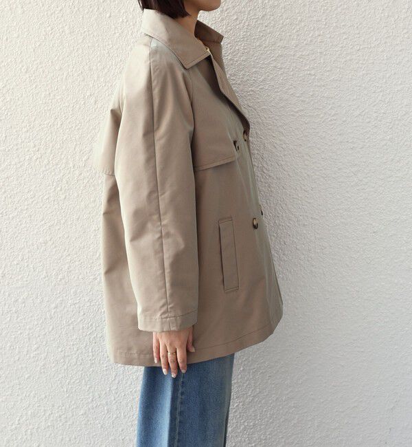 SHIPS Colors 「SHIPS Colors:キルティング ライナー ショート トレンチ◇」|トレンチコート|