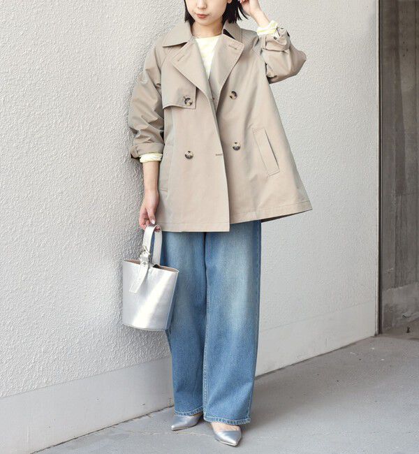 SHIPS Colors 「SHIPS Colors:キルティング ライナー ショート トレンチ◇」|トレンチコート|