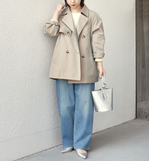 SHIPS Colors 「SHIPS Colors:キルティング ライナー ショート トレンチ◇」|トレンチコート|