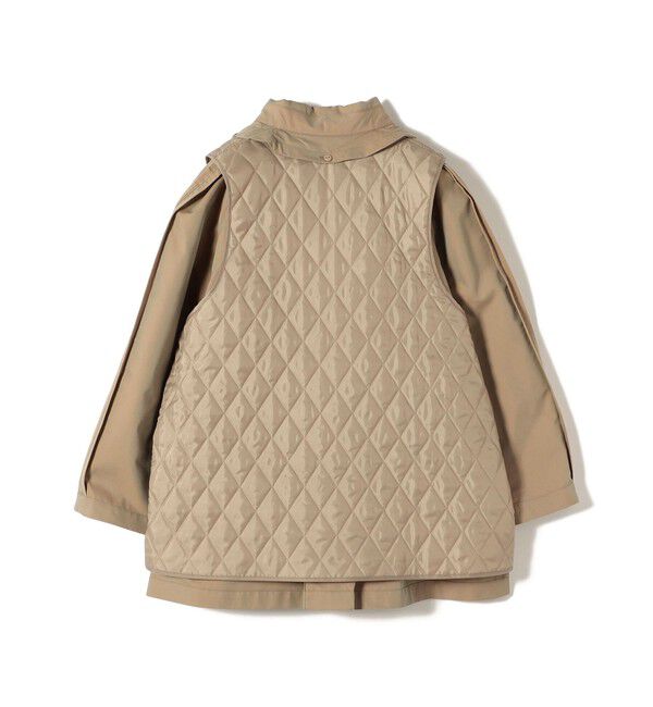 SHIPS Colors 「SHIPS Colors:キルティング ライナー ショート トレンチ◇」|トレンチコート|