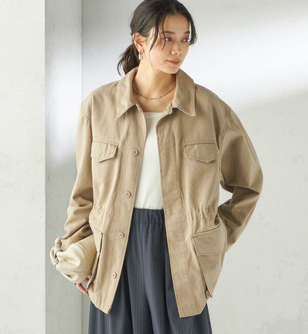 SHIPS for women「NINE CASE:〈洗濯機可能〉ミリタリー シャツ ジャケット」|その他|