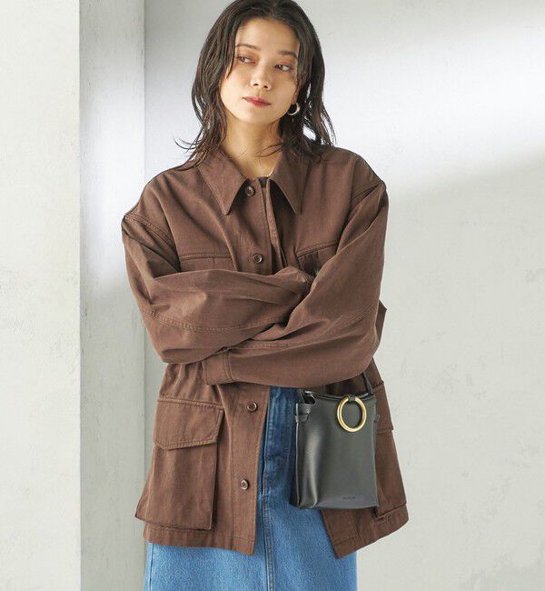SHIPS for women「NINE CASE:〈洗濯機可能〉ミリタリー シャツ ジャケット」|その他|