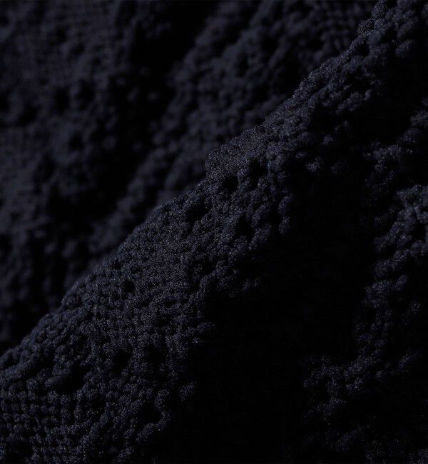 SHIPS Colors 「《予約》SHIPS Colors:〈手洗い可能〉柄編み ジップ カーディガン◆」|カーディガン|