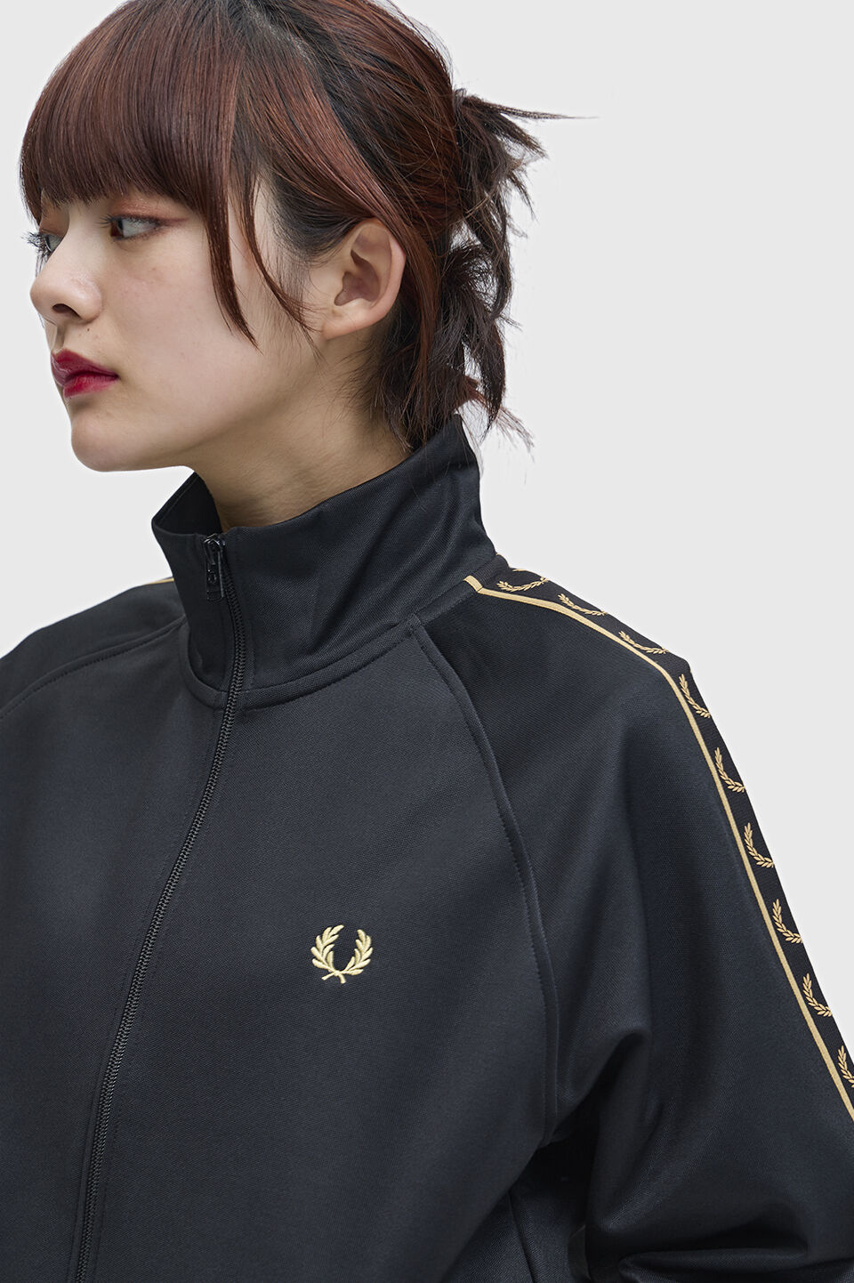 FRED PERRY 「Contrast Tape Track Jacket」|ブルゾン・スタジャン|
