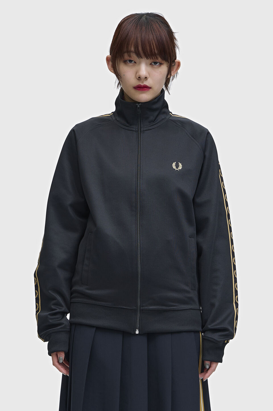 FRED PERRY 「Contrast Tape Track Jacket」|ブルゾン・スタジャン|