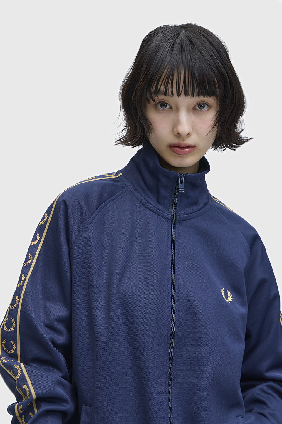 FRED PERRY 「Contrast Tape Track Jacket」|ブルゾン・スタジャン|
