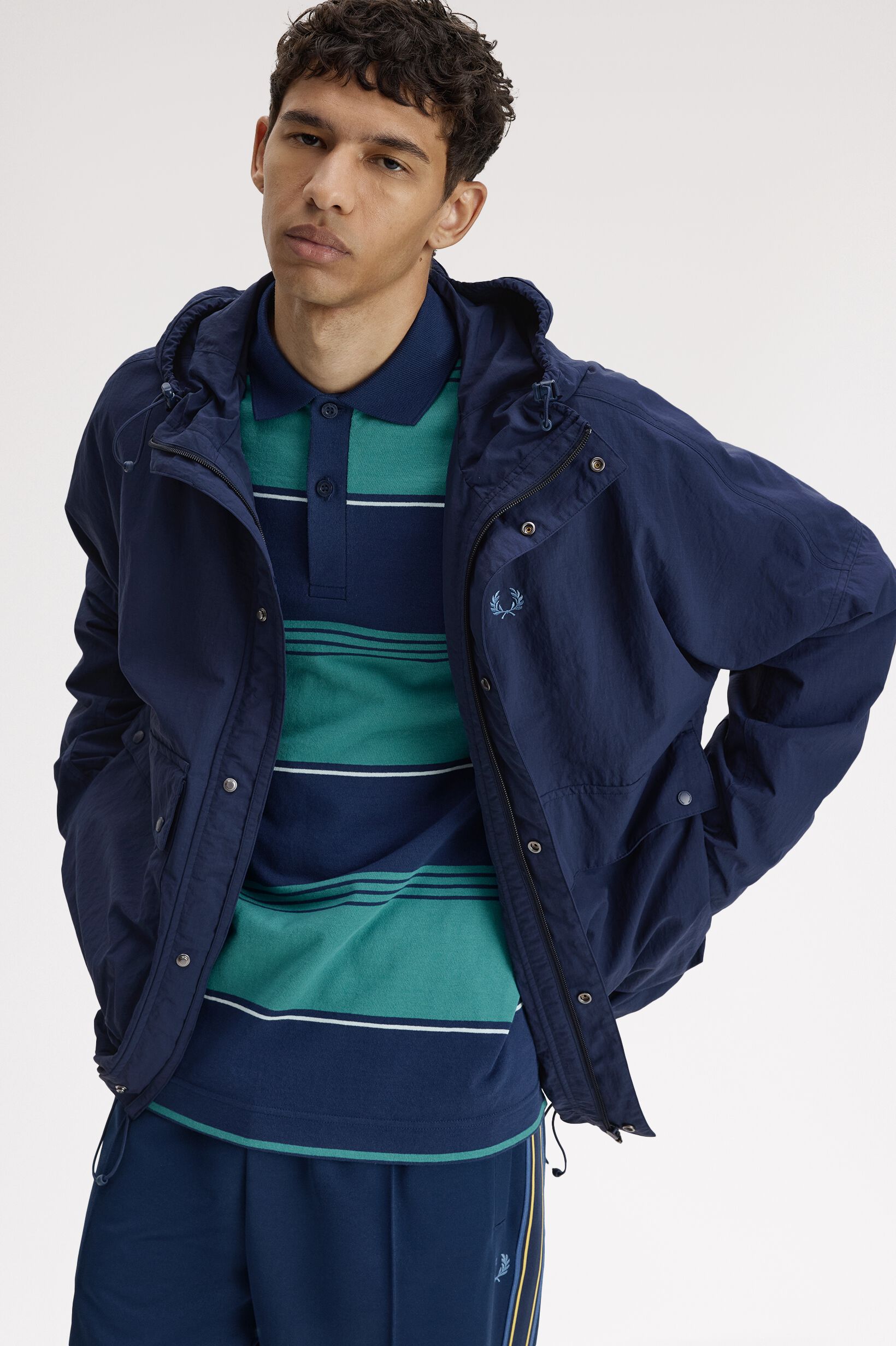 FRED PERRY 「Cropped Ripstop Parka」|ブルゾン・スタジャン|