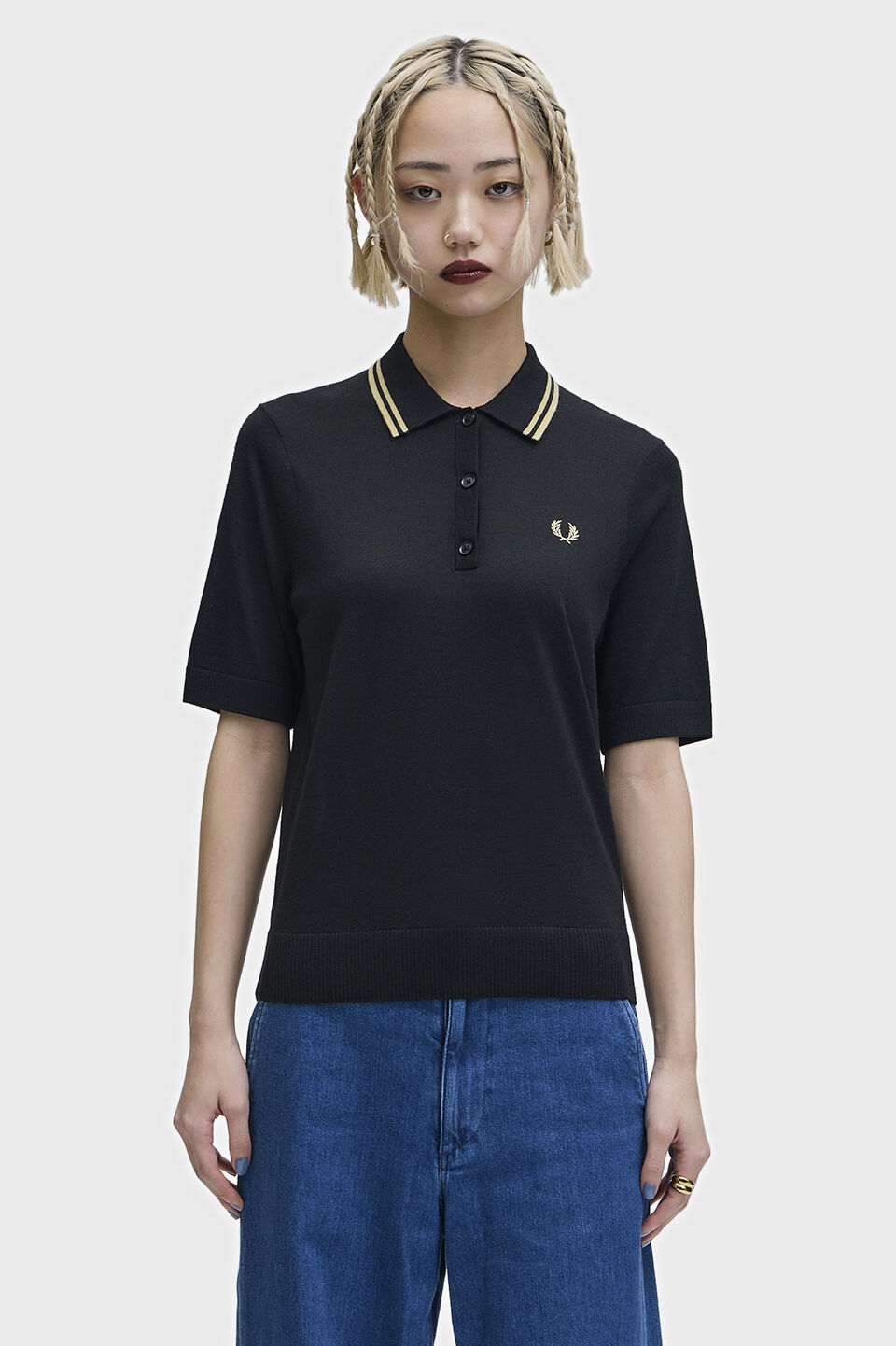 FRED PERRY 「Tipped Knitted Shirt」|ポロシャツ|