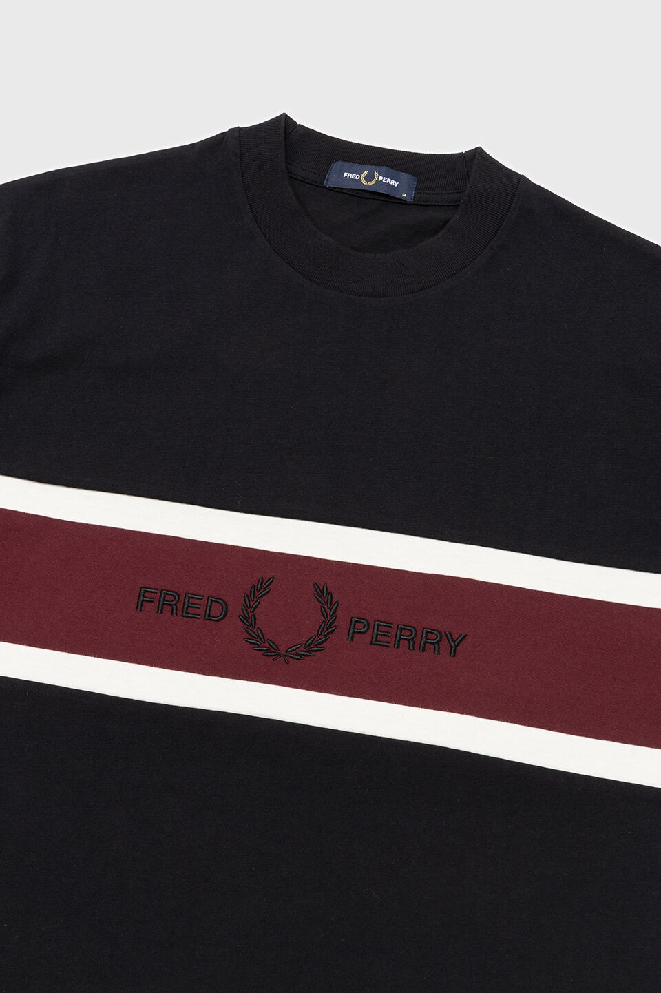 FRED PERRY 「Embroidered Panel T-Shirt」|Tシャツ・カットソー|
