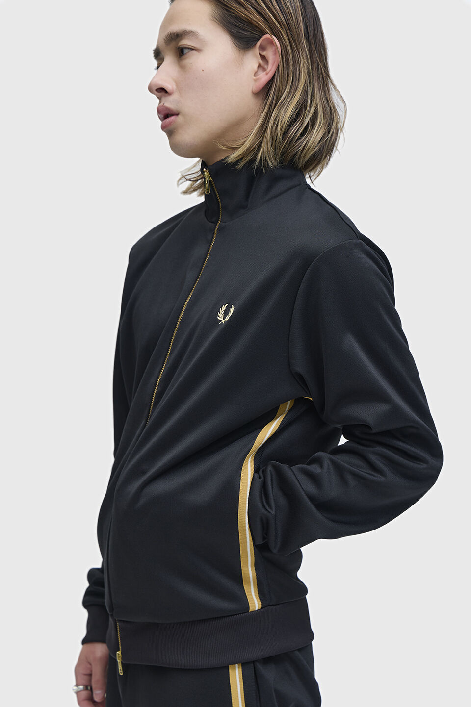 FRED PERRY 「Stripe Tape Track Jacket」|ブルゾン・スタジャン|