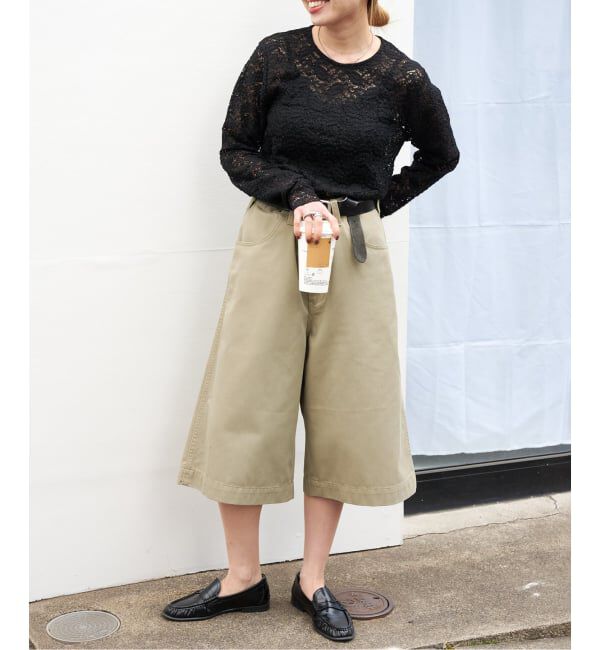 OUTDOOR PRODUCTS Usual Things「ストレッチカットレースプルオーバー」|Tシャツ・カットソー|