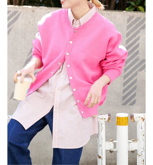 OUTDOOR PRODUCTS Usual Things「新色 スウェットライクニットカーディガン」|カーディガン|