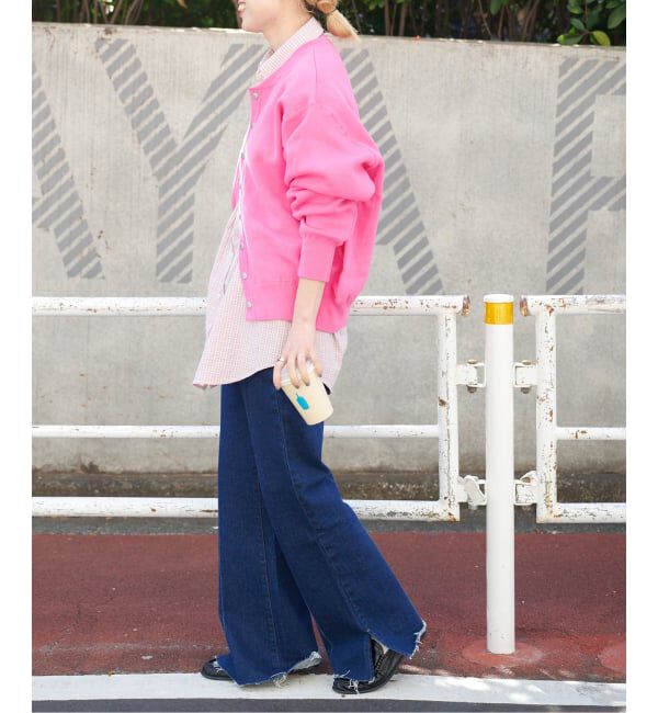 OUTDOOR PRODUCTS Usual Things「新色 スウェットライクニットカーディガン」|カーディガン|