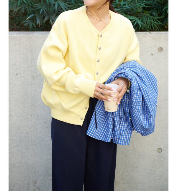 OUTDOOR PRODUCTS Usual Things「新色 スウェットライクニットカーディガン」|カーディガン|