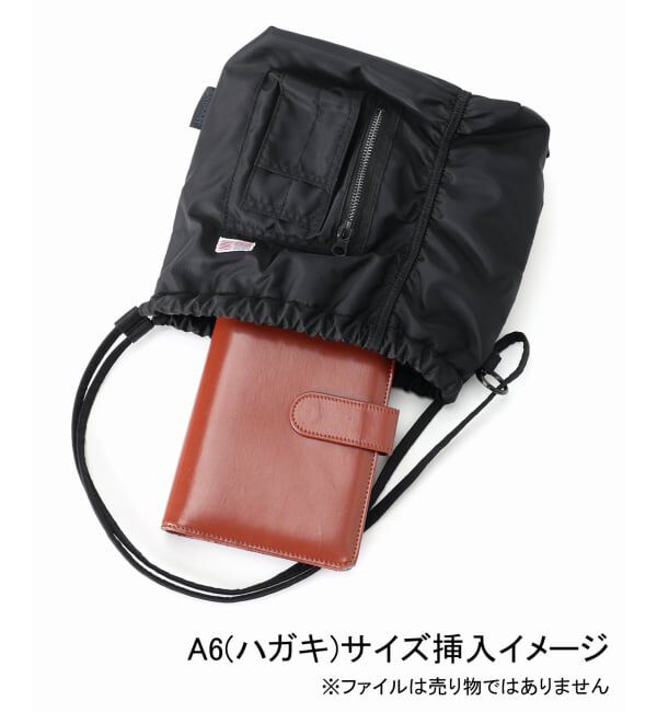 OUTDOOR PRODUCTS Usual Things「≪予約≫MA-1 DrawstringBAG」|ショルダー・メッセンジャー|