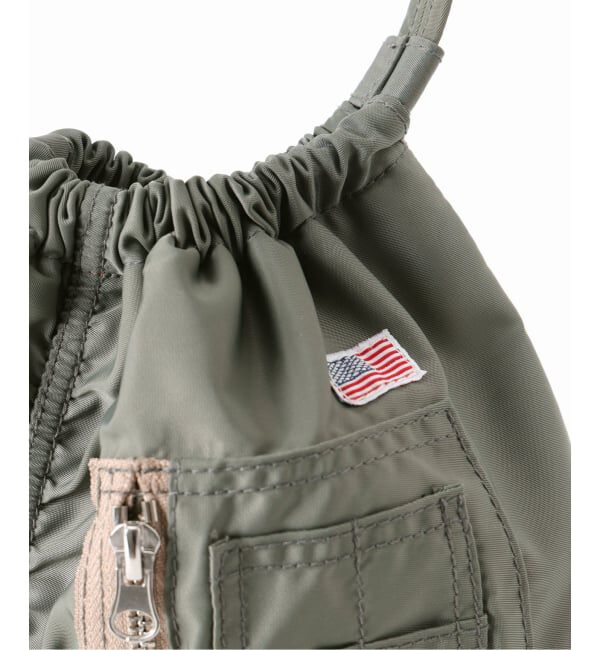OUTDOOR PRODUCTS Usual Things「≪予約≫MA-1 DrawstringBAG」|ショルダー・メッセンジャー|