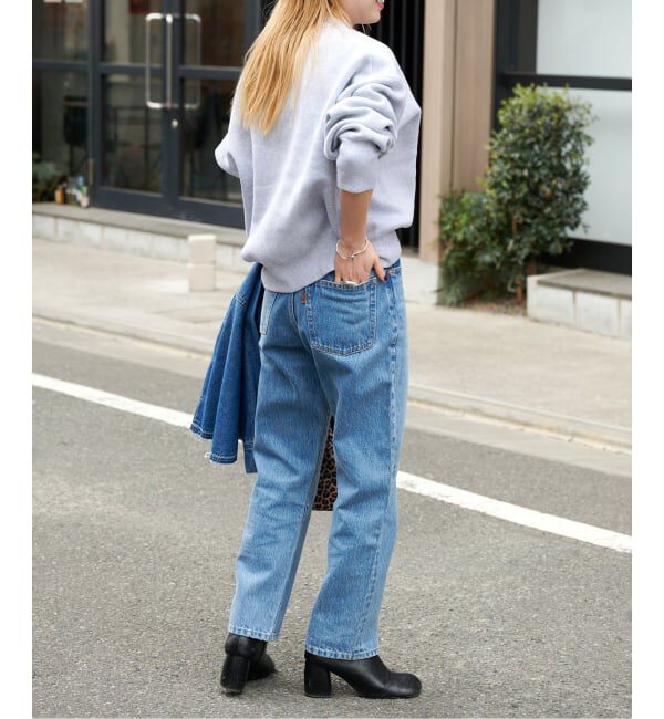 OUTDOOR PRODUCTS Usual Things「≪予約≫スウェットライクVネックニットプルオーバー」|ニット・セーター|