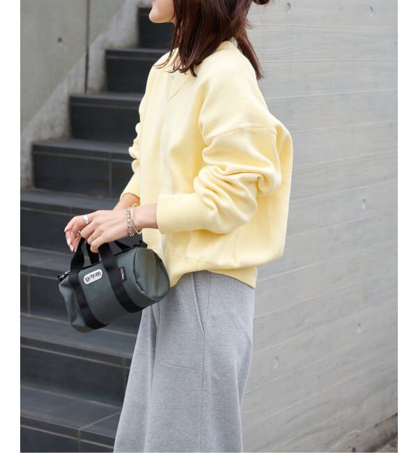 OUTDOOR PRODUCTS Usual Things「≪予約≫スウェットライクVネックニットプルオーバー」|ニット・セーター|