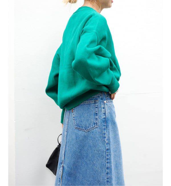 OUTDOOR PRODUCTS Usual Things「≪予約≫スウェットライクVネックニットプルオーバー」|ニット・セーター|