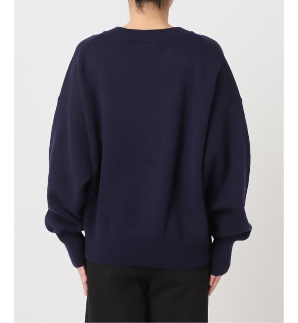 OUTDOOR PRODUCTS Usual Things「≪予約≫スウェットライクVネックニットプルオーバー」|ニット・セーター|