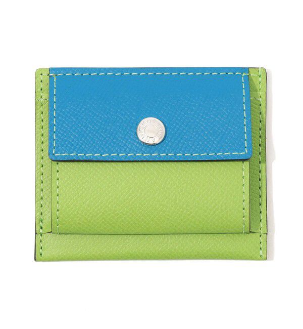 TOMORROWLAND GOODS「【別注】BROOKLYN MUSEUM ミニスナップウォレット コンビ」|財布|54 グリーン系