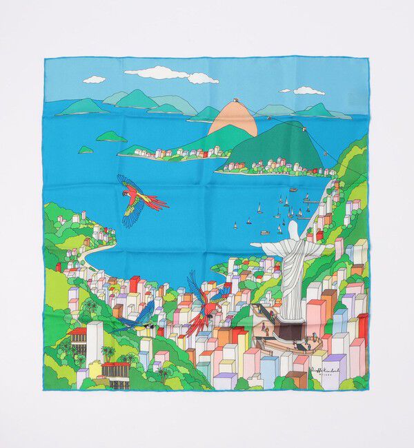 TOMORROWLAND GOODS「Kinloch シルク スカーフ」|バンダナ・スカーフ|