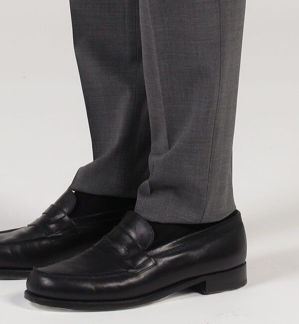 TOMORROWLAND MENS「ウールポリエステル ノープリーツスラックス」|スラックス|