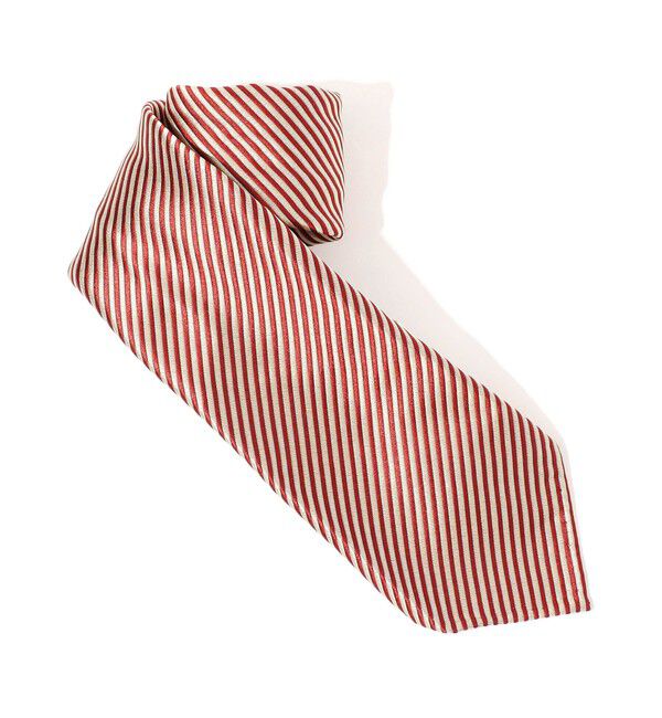 TOMORROWLAND GOODS「TOMORROWLAND MADE IN ITALY シルク レジメタルネクタイ」|ネクタイ・蝶ネクタイ|36 レッド系