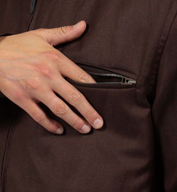 TOMORROWLAND BUYING WEAR「【別注】CARUSO ウール リネン ジップブルゾン」|ブルゾン・スタジャン|