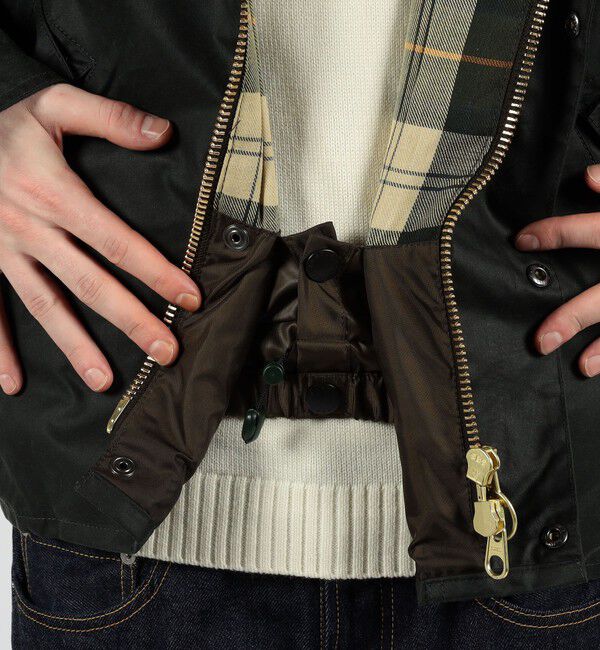 TOMORROWLAND BUYING WEAR「Barbour TRANSPORT ワックスコットン ブルゾン」|ブルゾン・スタジャン|