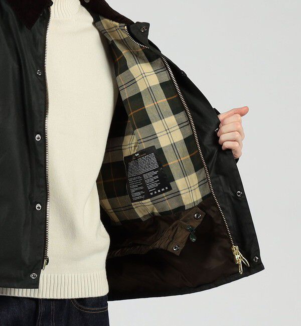 TOMORROWLAND BUYING WEAR「Barbour TRANSPORT ワックスコットン ブルゾン」|ブルゾン・スタジャン|