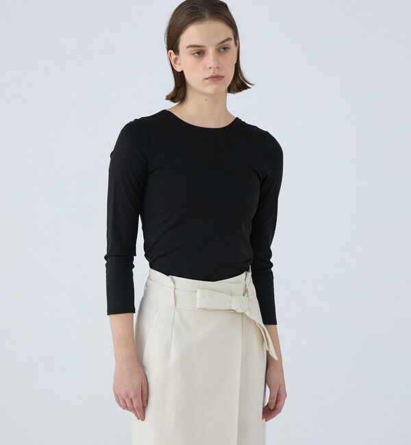 Ballsey「ノーブルスムース バックシャンプルオーバー」|Tシャツ・カットソー|