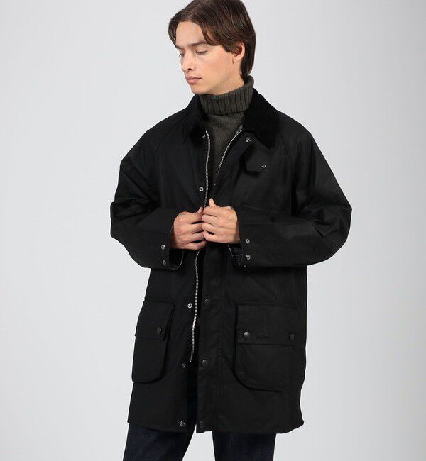 TOMORROWLAND BUYING WEAR「Barbour SOLWAY オーバーサイズ ワックスジャケット」|ブルゾン・スタジャン|