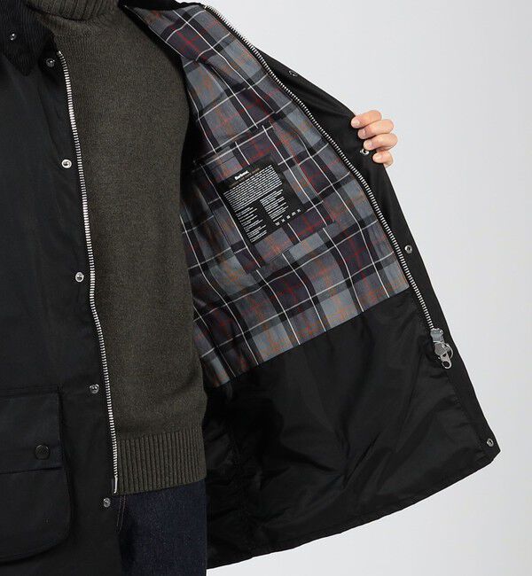 TOMORROWLAND BUYING WEAR「Barbour SOLWAY オーバーサイズ ワックスジャケット」|ブルゾン・スタジャン|