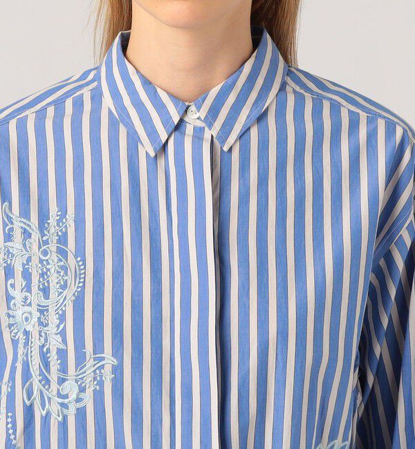 TOMORROWLAND BUYING WEAR「【別注】ne Quittez pas BLACK Cache-coeur シャツ」|シャツ・ブラウス|