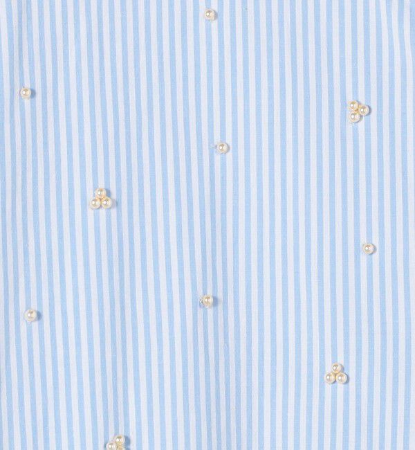 TOMORROWLAND BUYING WEAR「【別注】ne Quittez pas BLACK Tuck ストライプ ブラウス」|シャツ・ブラウス|