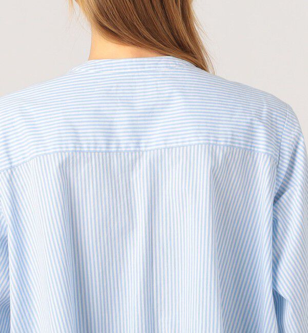 TOMORROWLAND BUYING WEAR「【別注】ne Quittez pas BLACK Tuck ストライプ ブラウス」|シャツ・ブラウス|