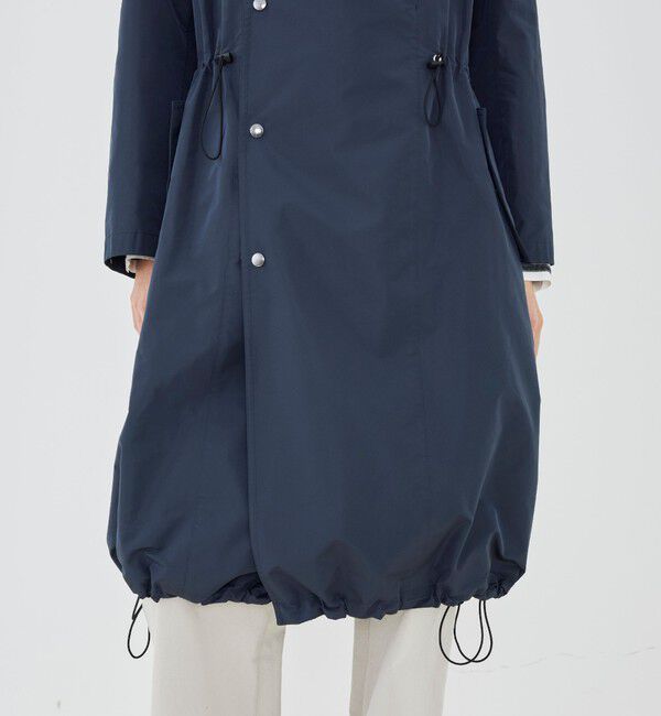 GALERIE VIE「メモリータフタ スタンドカラートレンチコート」|トレンチコート|